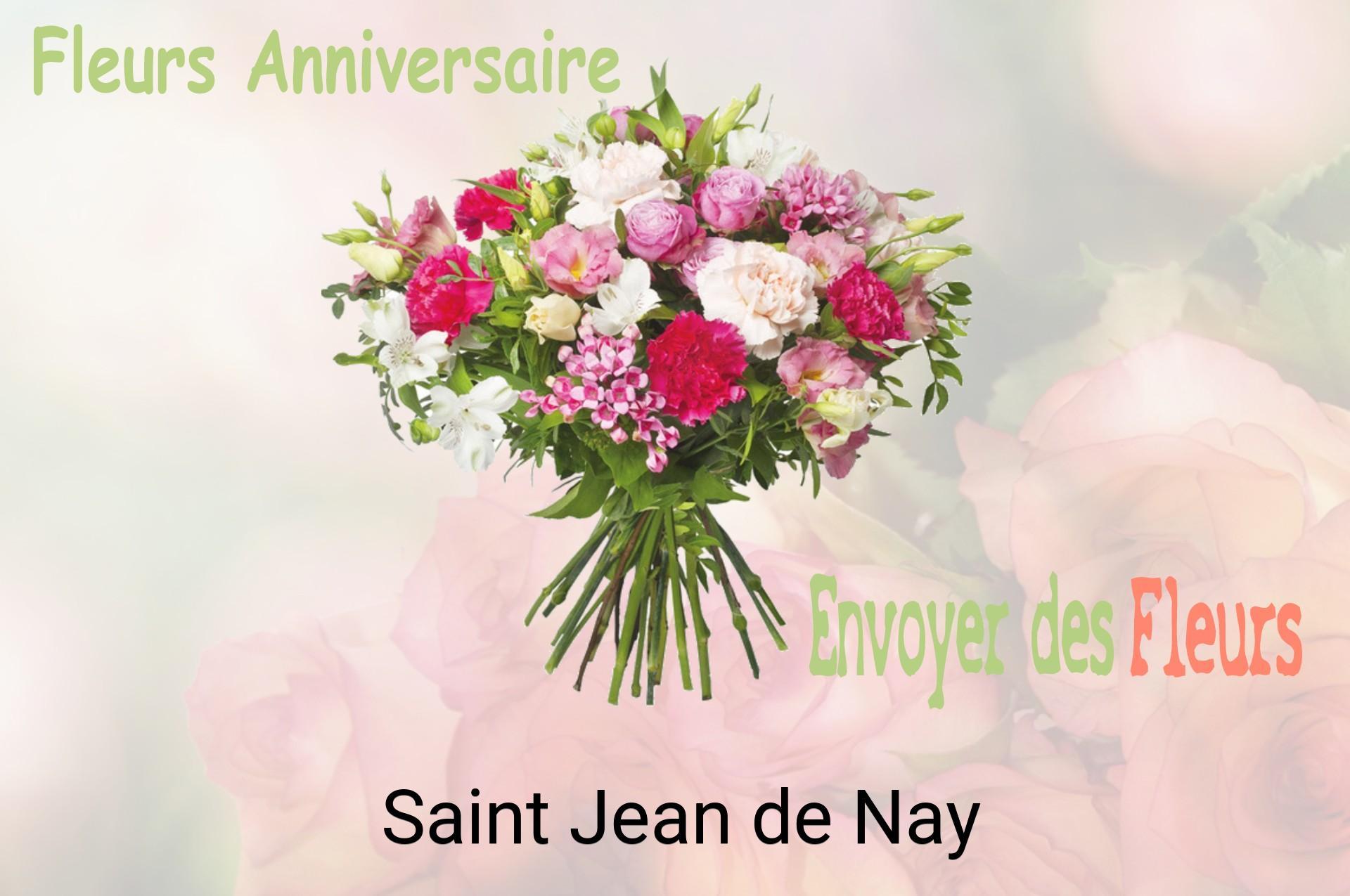Bouquet de fleurs d’anniversaire livré à Saint-Jean-de-Nay